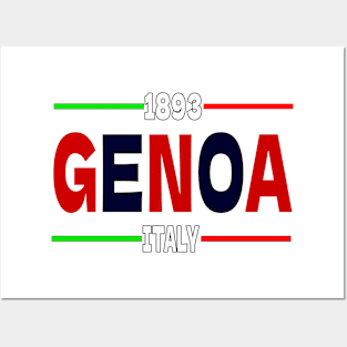 Genoa Italy 1893 Classic Posters and Art